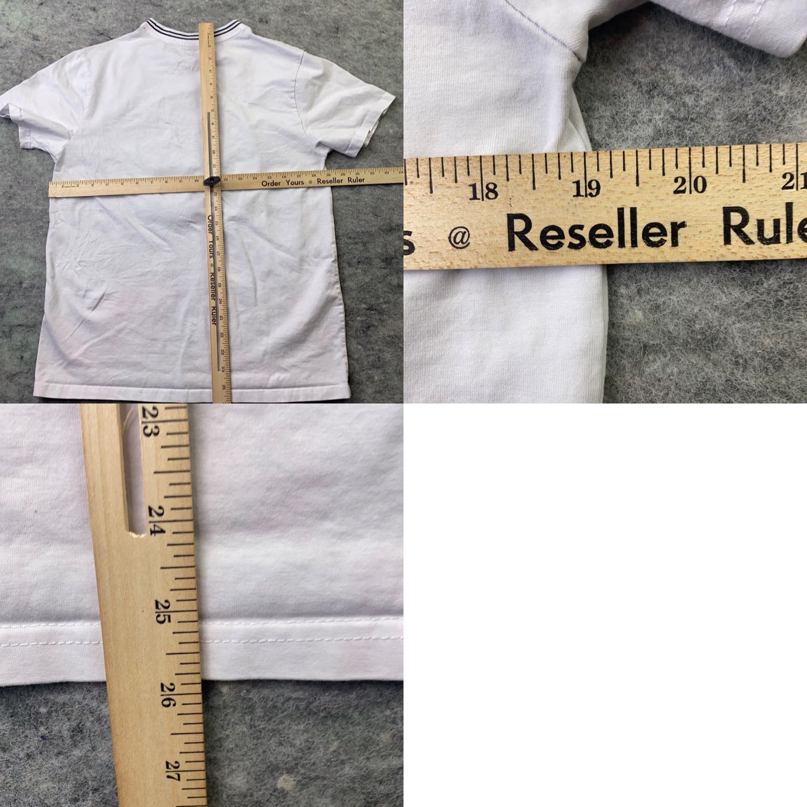 Vintage BKYS Shirt Mens Medium White Mouse Smoking Gun 3D Embroidery Stretch Hip Hop Retro Mens Size US M / EU 48-50 / 2 - 9 Thumbnail