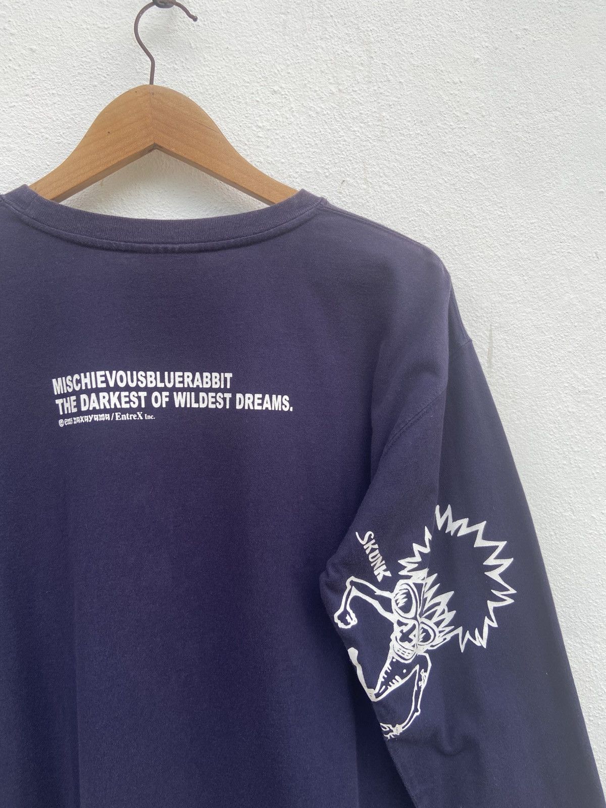 Japanese Brand 🔥 Mischievous t shirt long sleeve art fashion graffity Size US L / EU 52-54 / 3 - 6 Thumbnail