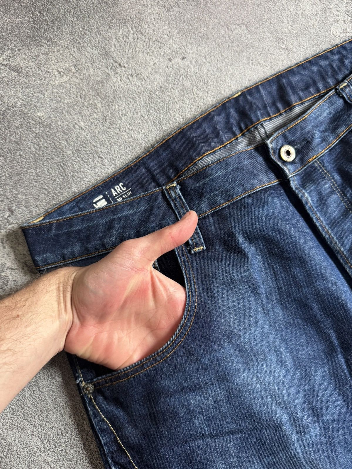 G-Star G star raw 38/34 ARC 3D slim denim pants jeans trousers y2k Size US 38 / EU 54 - 9 Thumbnail