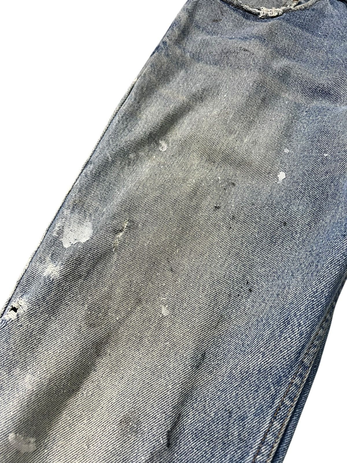 Levi's Flare jean Vintage Levi’s 517 Distress Painted Faded Jean Size US 32 / EU 48 - 7 Thumbnail