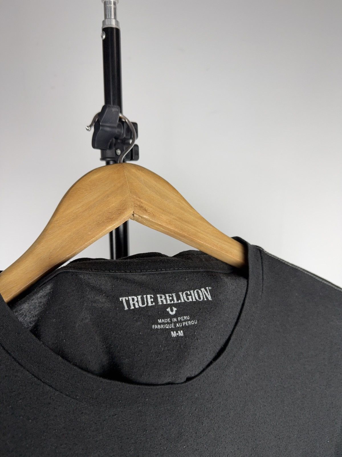 True Religion 00s Y2K True Religion TR Camo Logo Graphic T-Shirt Black Size US M / EU 48-50 / 2 - 3 Thumbnail