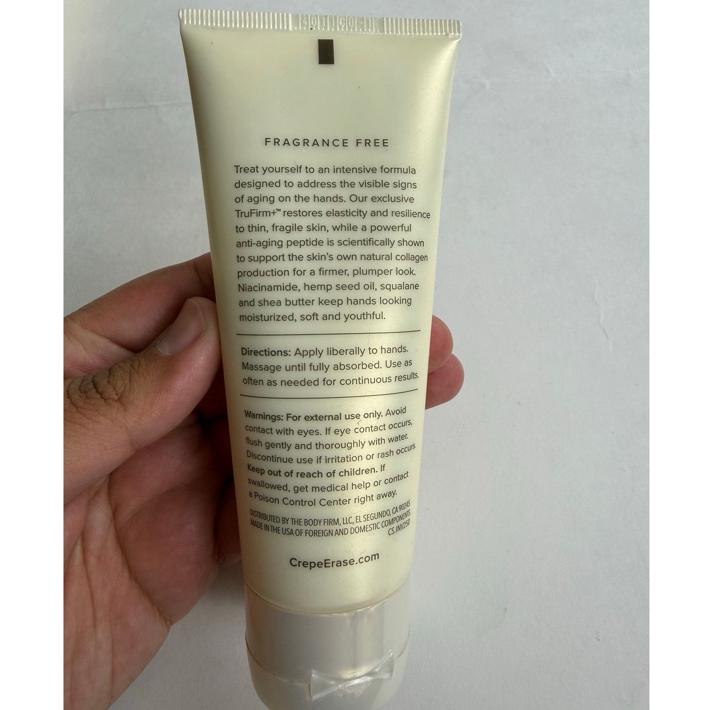 Other Crepe Erase Body Firm Ultra-Reparative Hand Cream 90ml New Size 26 - 2 Thumbnail