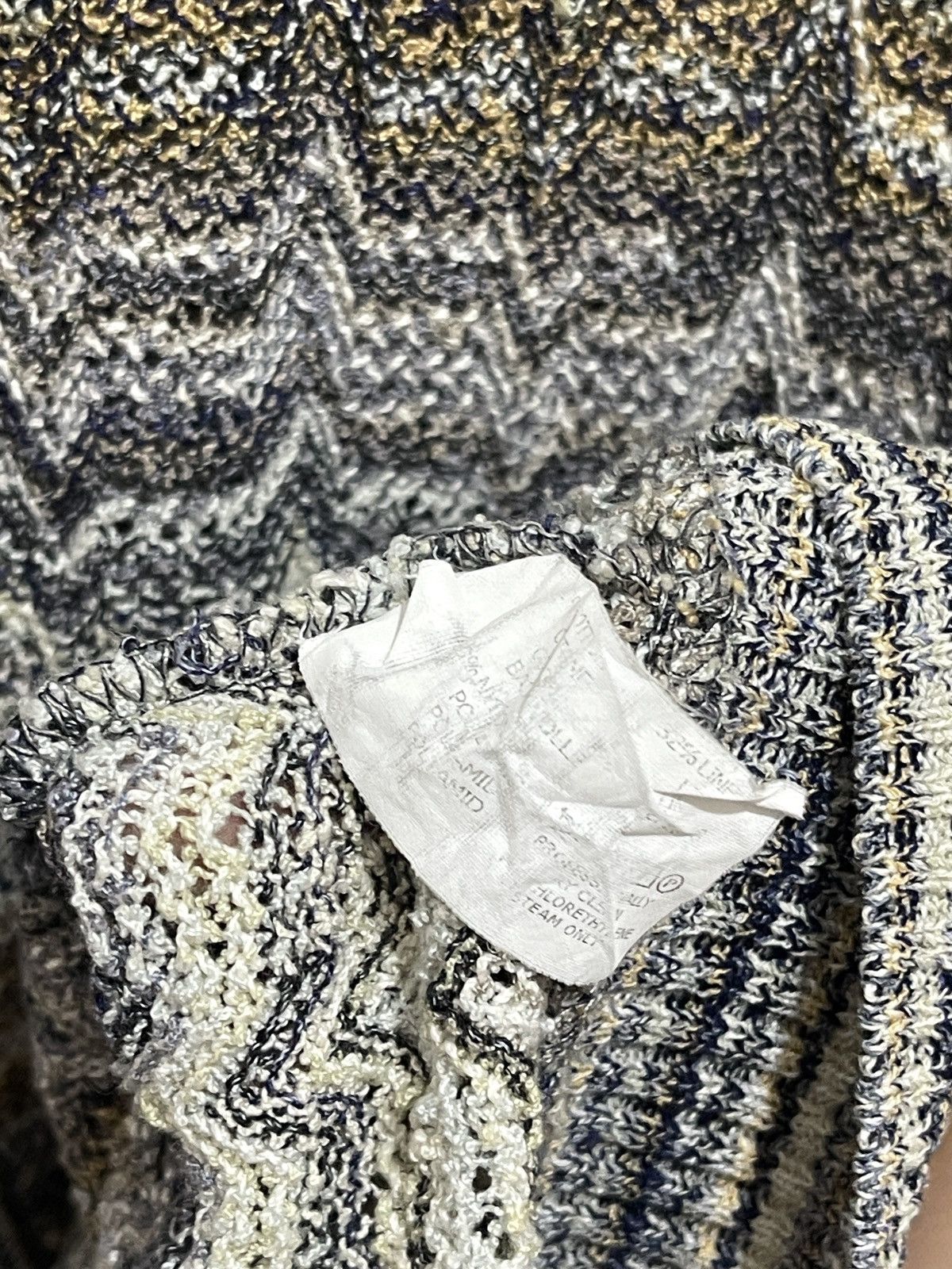 Missoni Missoni Cardigan Knit Zigzag patern Size US L / EU 52-54 / 3 - 6 Thumbnail
