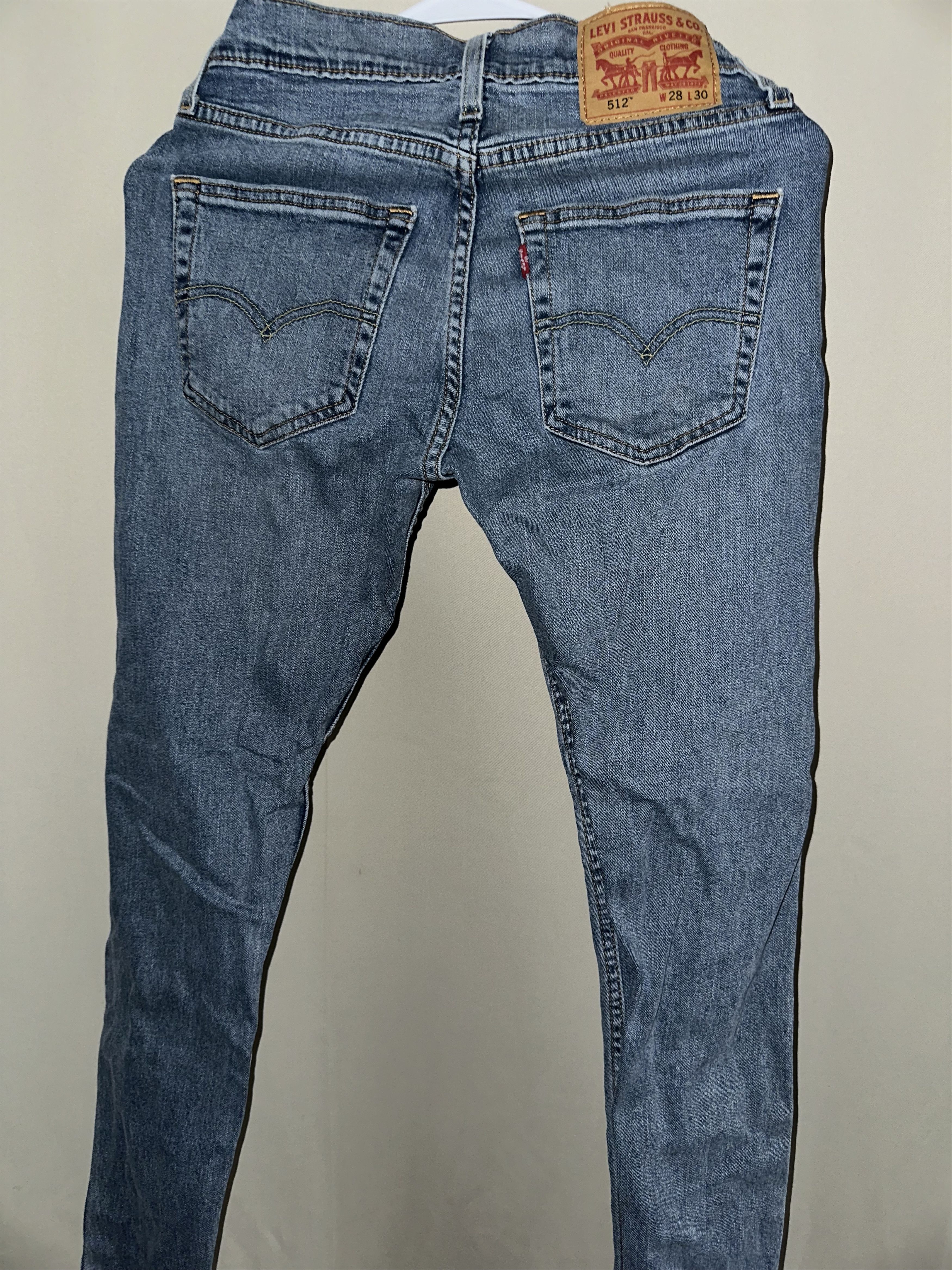 Levi's 512 light blue jeans w28L30 Size US 28 / EU 44 - 4 Thumbnail