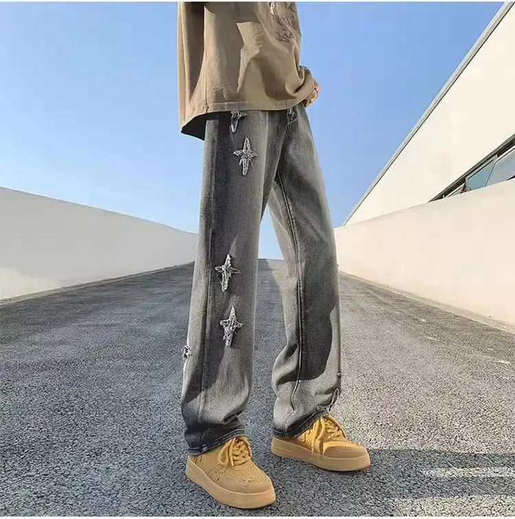 Japanese Brand Retro casual straight leg jeans Size US 32 / EU 48 - 1 Thumbnail