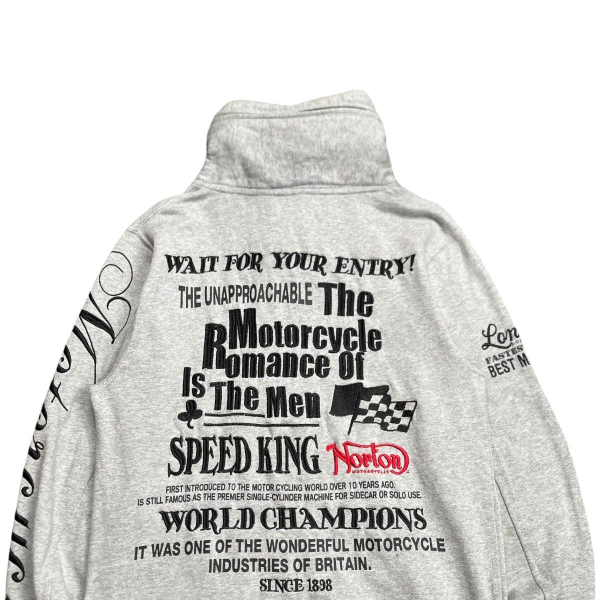 Norton Norton Bono Hoodie Double Zipper Embroiderry Size US M / EU 48-50 / 2 - 10 Thumbnail