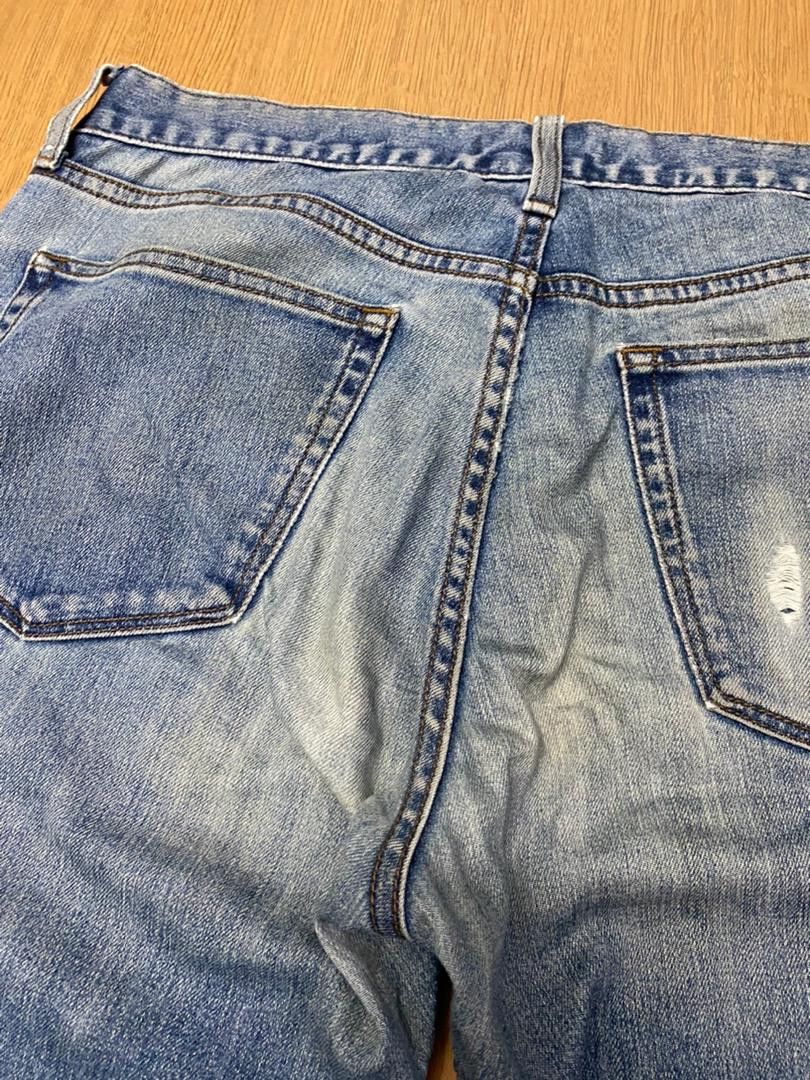 Japanese Brand Vintage Uniqlo Japanese Fabric by Kaihara Slim Fit Jeans Size US 34 / EU 50 - 9 Thumbnail
