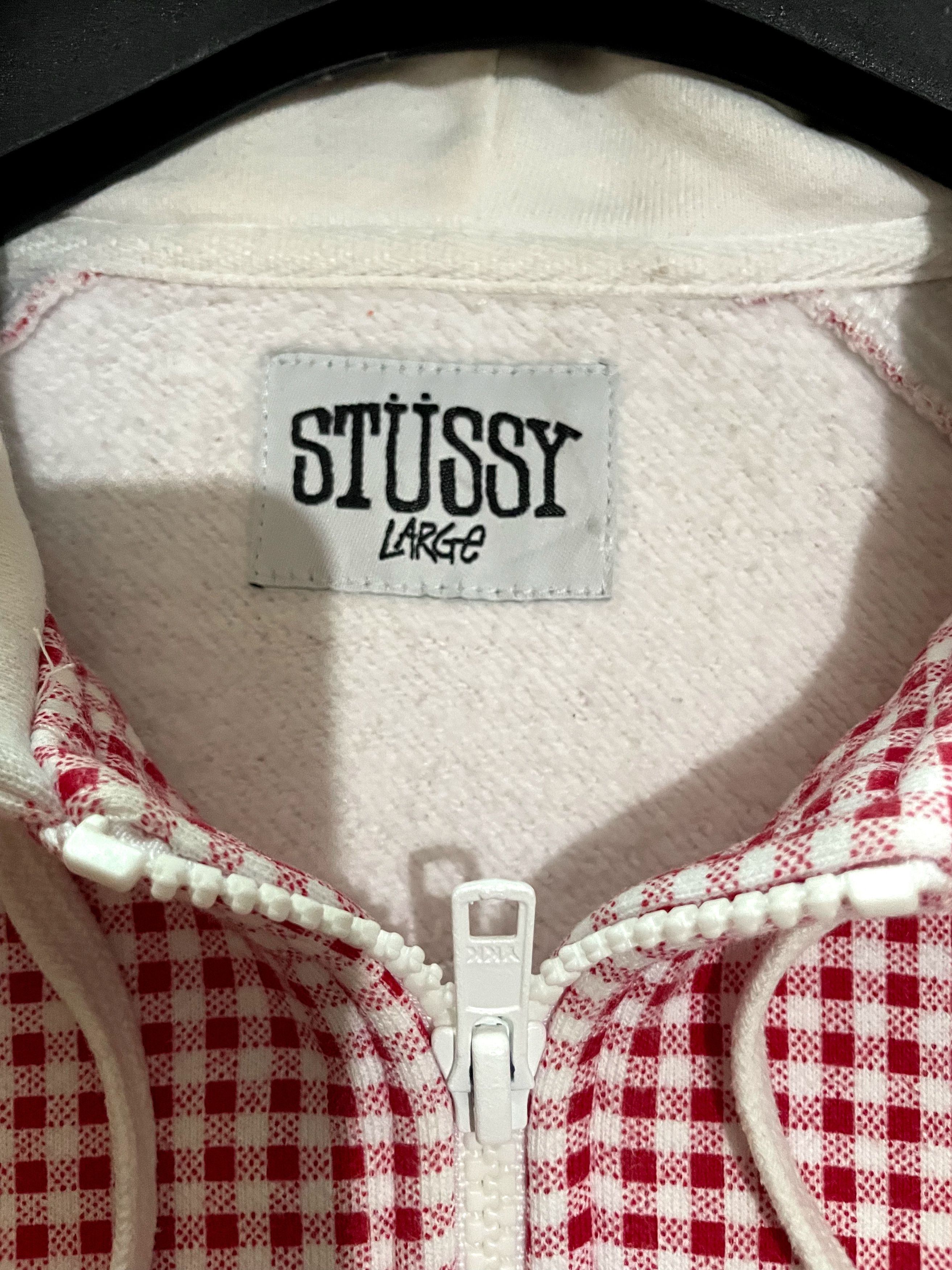 Stussy × Vintage Zip hoodie stussy Size US L / EU 52-54 / 3 - 2 Thumbnail