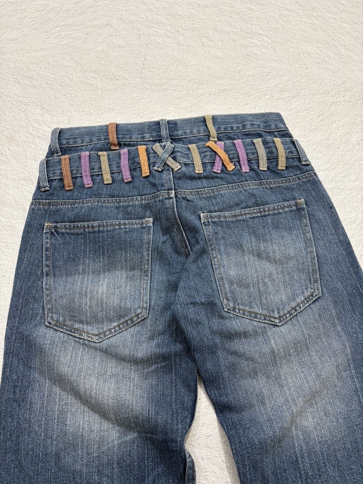 Hysteric Glamour 2000s Nylus japan double waist Jorts denim Y2k style Size US 30 / EU 46 - 5 Thumbnail