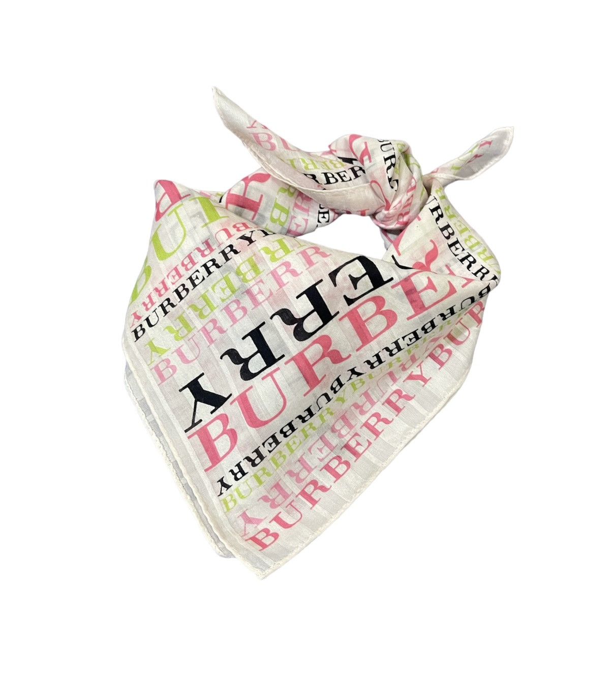 Burberry × Vintage Burberry handkerchief // neckerchief // bandana Size ONE SIZE - 1 Thumbnail
