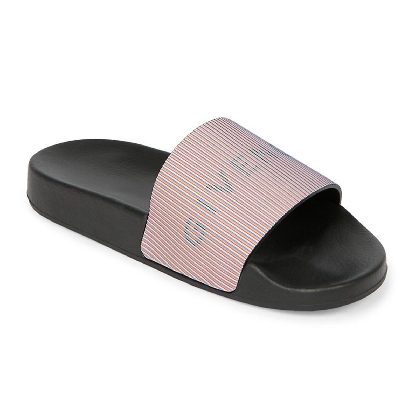 Givenchy Givenchy Paris Black Pink Metallic Logo Slide On Pool Sandal Size US 6 / IT 36 - 2 Thumbnail