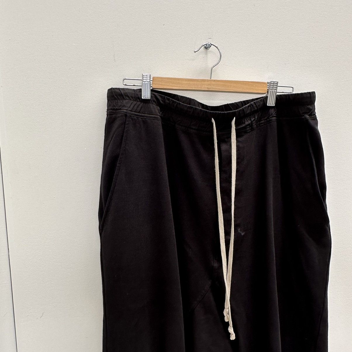 Rick Owens Drkshdw Rick Owens Black Drawstring Pants Size US 36 / EU 52 - 4 Thumbnail