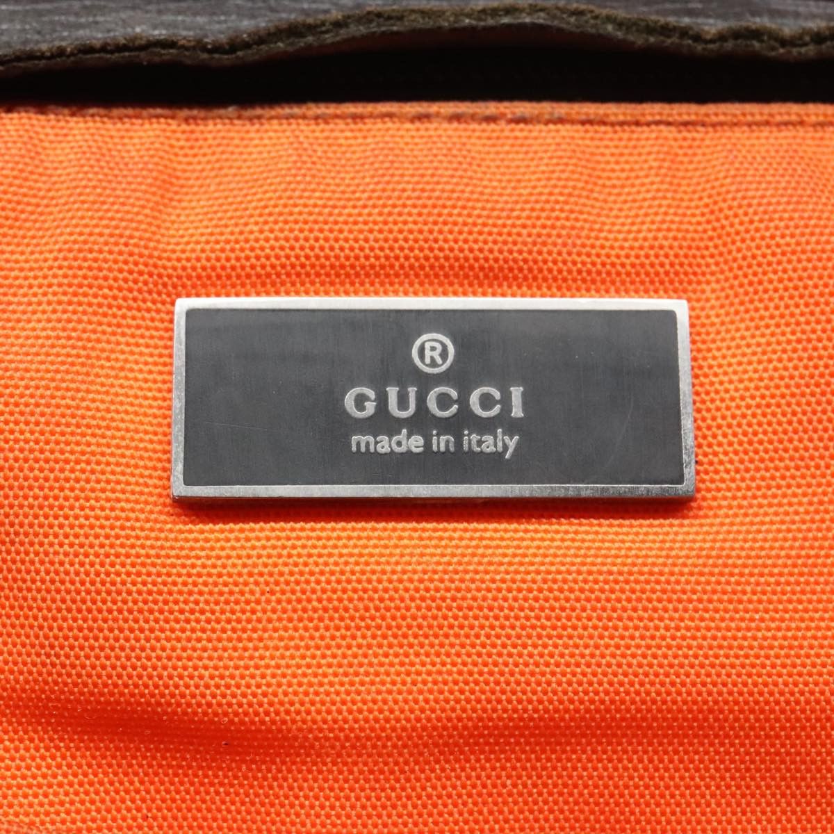 Gucci GUCCI Shoulder Bag Nylon Orange 019 019 Size ONE SIZE - 15 Thumbnail