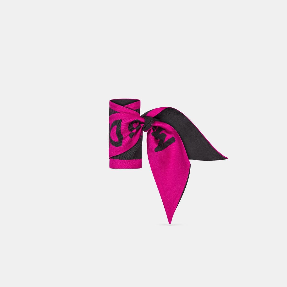Dior o1bcso1str0226 Size:OS/Graffiti Mitzah Scarf in Black/Pink Size ONE SIZE - 1 Thumbnail