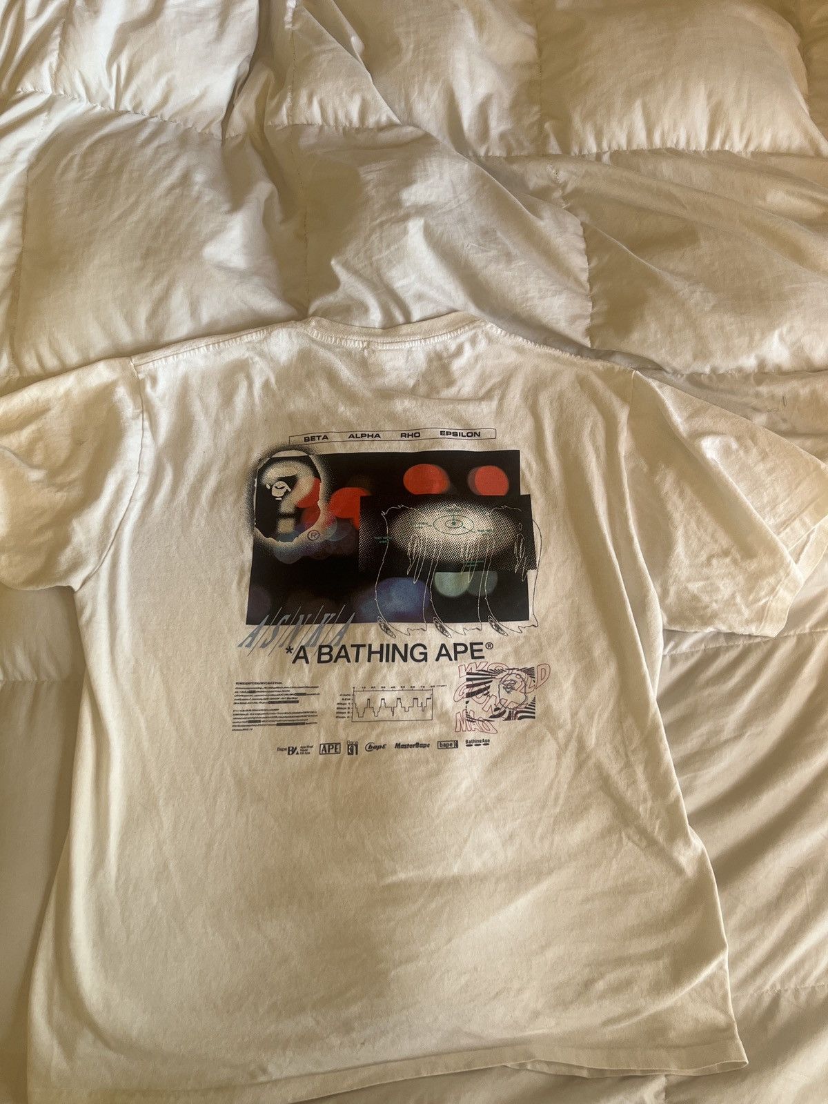 Bape Bape World Gone Mad T Shirt Size US XL / EU 56 / 4 - 2 Thumbnail