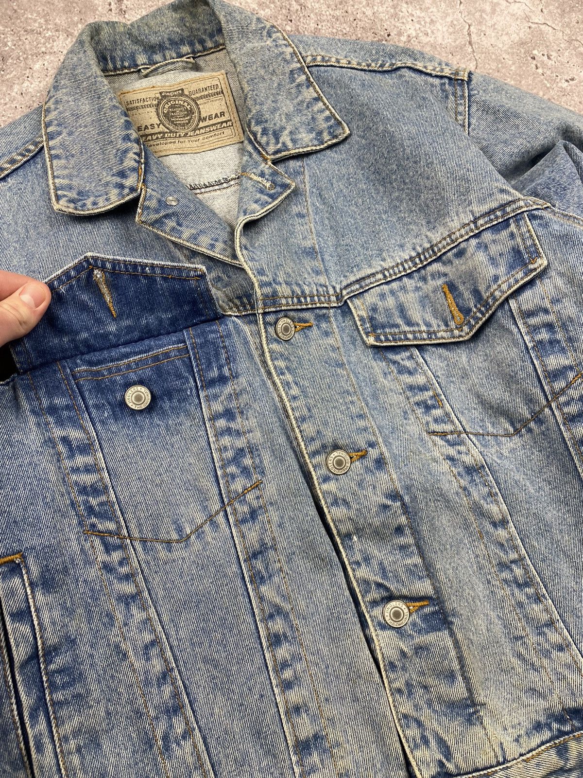 Japanese Brand × Vintage vintage japanese brands denim baggy jacket kapital style Size US S / EU 44-46 / 1 - 3 Thumbnail