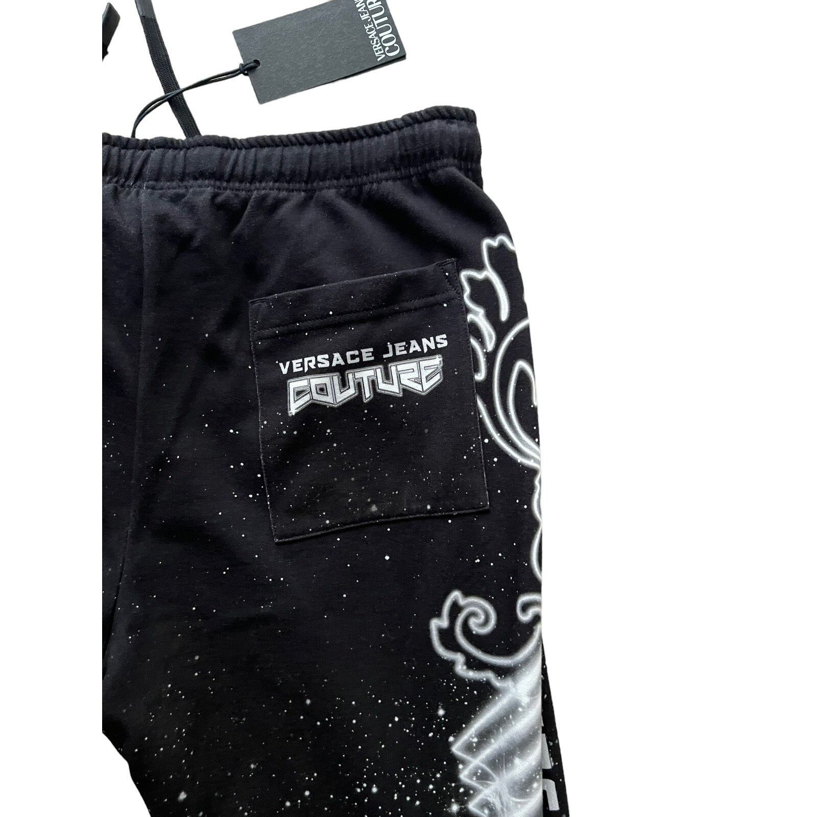 Versace Jeans Couture Versace Couture Mens Jeans Galaxy Sweatpants Black Size XL Size US 36 / EU 52 - 5 Thumbnail