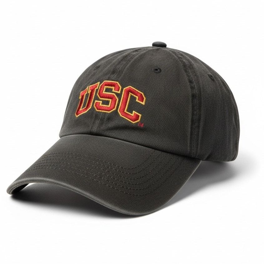Heritage1981 USC Trojans Hat Cap Black NCAA Football Heritage One Size Size ONE SIZE - 1 Thumbnail