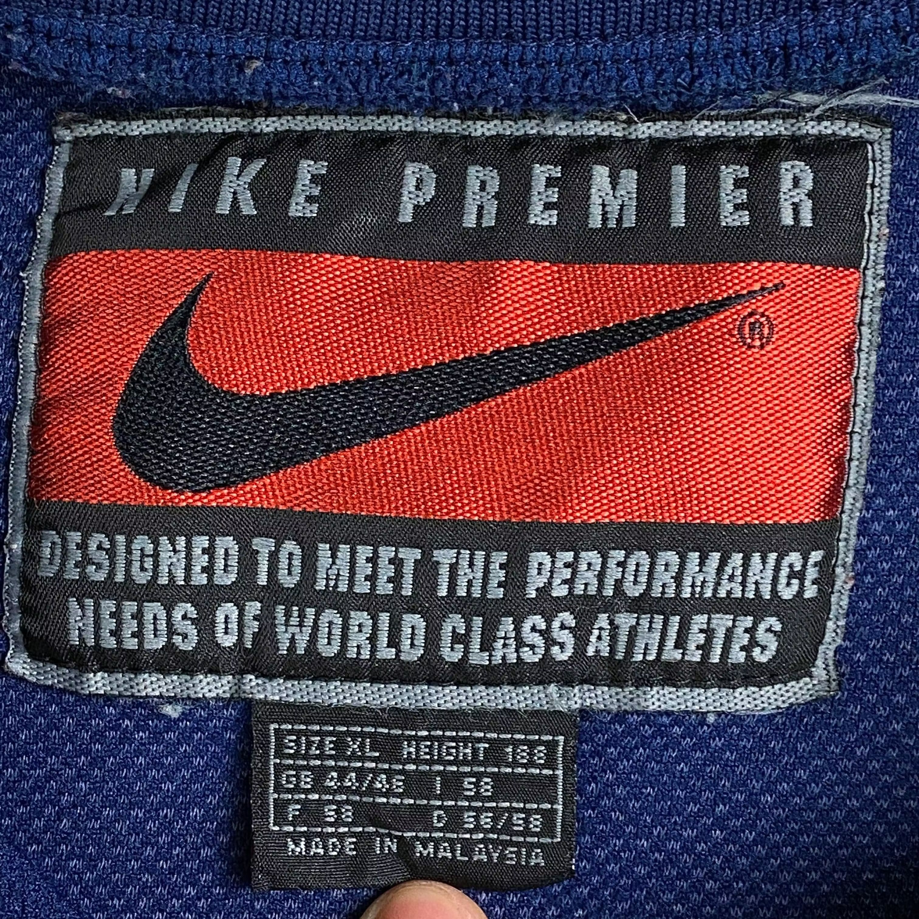 Nike × Vintage Mens Bomber Full Zip Nike Premier Vintage Size XL Size US XL / EU 56 / 4 - 6 Thumbnail