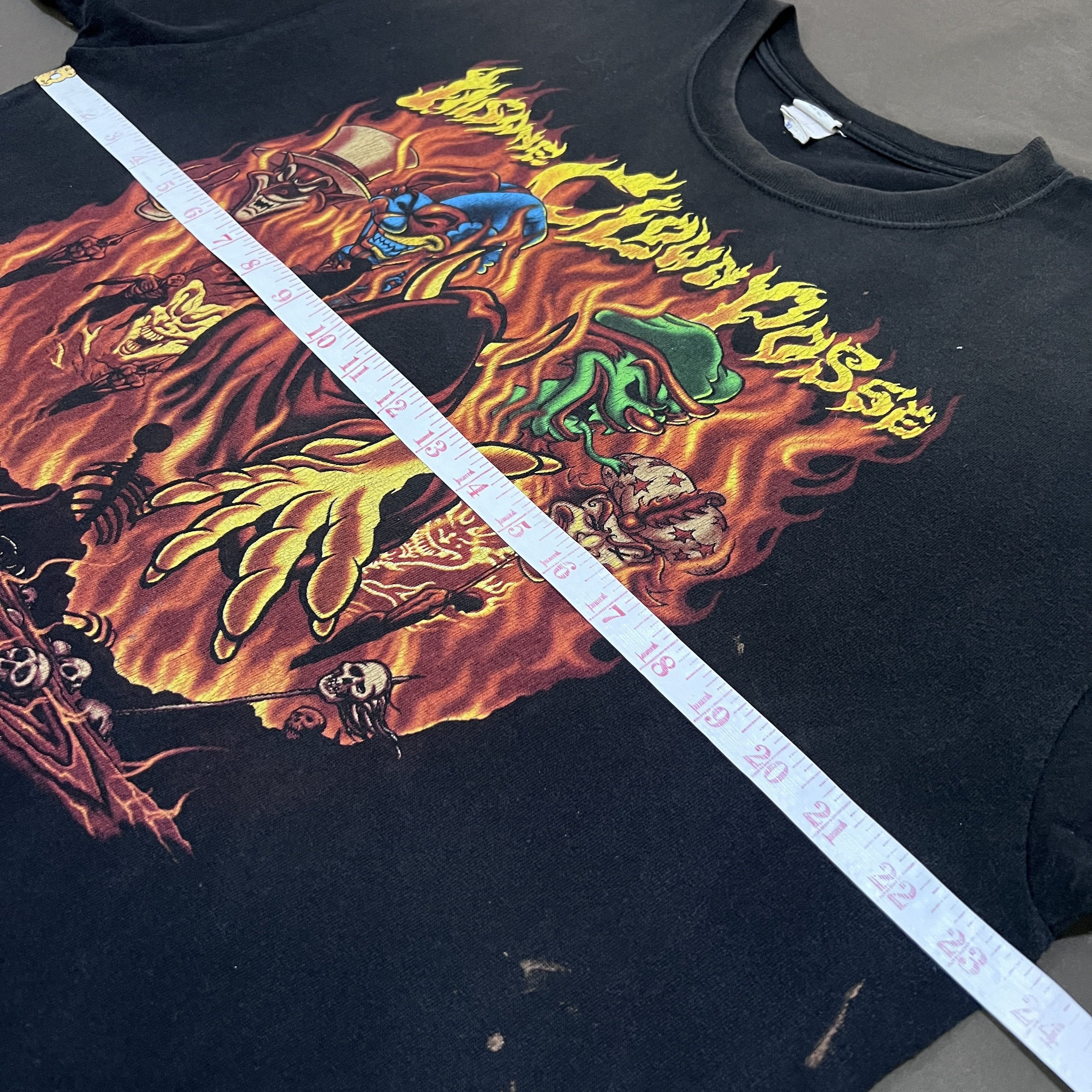Band Tees Vintage Y2K Insane Clown Posse ICP Tee XL Faded Size US XL / EU 56 / 4 - 14 Thumbnail