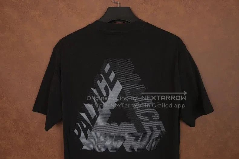 Balenciaga Palace Black Logo Print Short Sleeve T-shirt-yf. Size US L / EU 52-54 / 3 - 4 Thumbnail