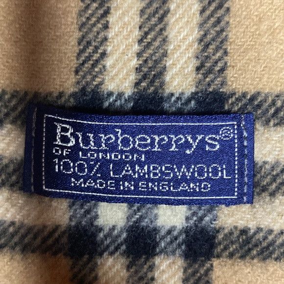 Burberry Burberry Archive Beige Nova Check Scarf in 100% Lambswool C Size ONE SIZE - 4 Thumbnail
