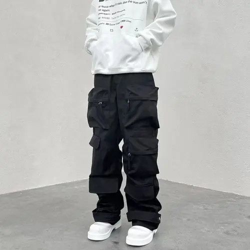 Japanese Brand Hirose x Asai Multi pocket utility grunge baggy cargo pants Size US 32 / EU 48 - 5 Thumbnail