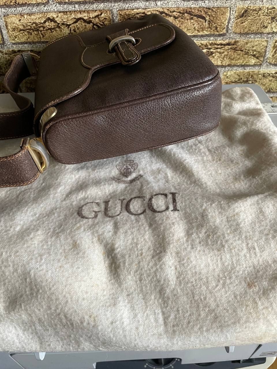 Gucci Gucci Boutique Vintage Leather Shoulder Bag Size ONE SIZE - 6 Thumbnail