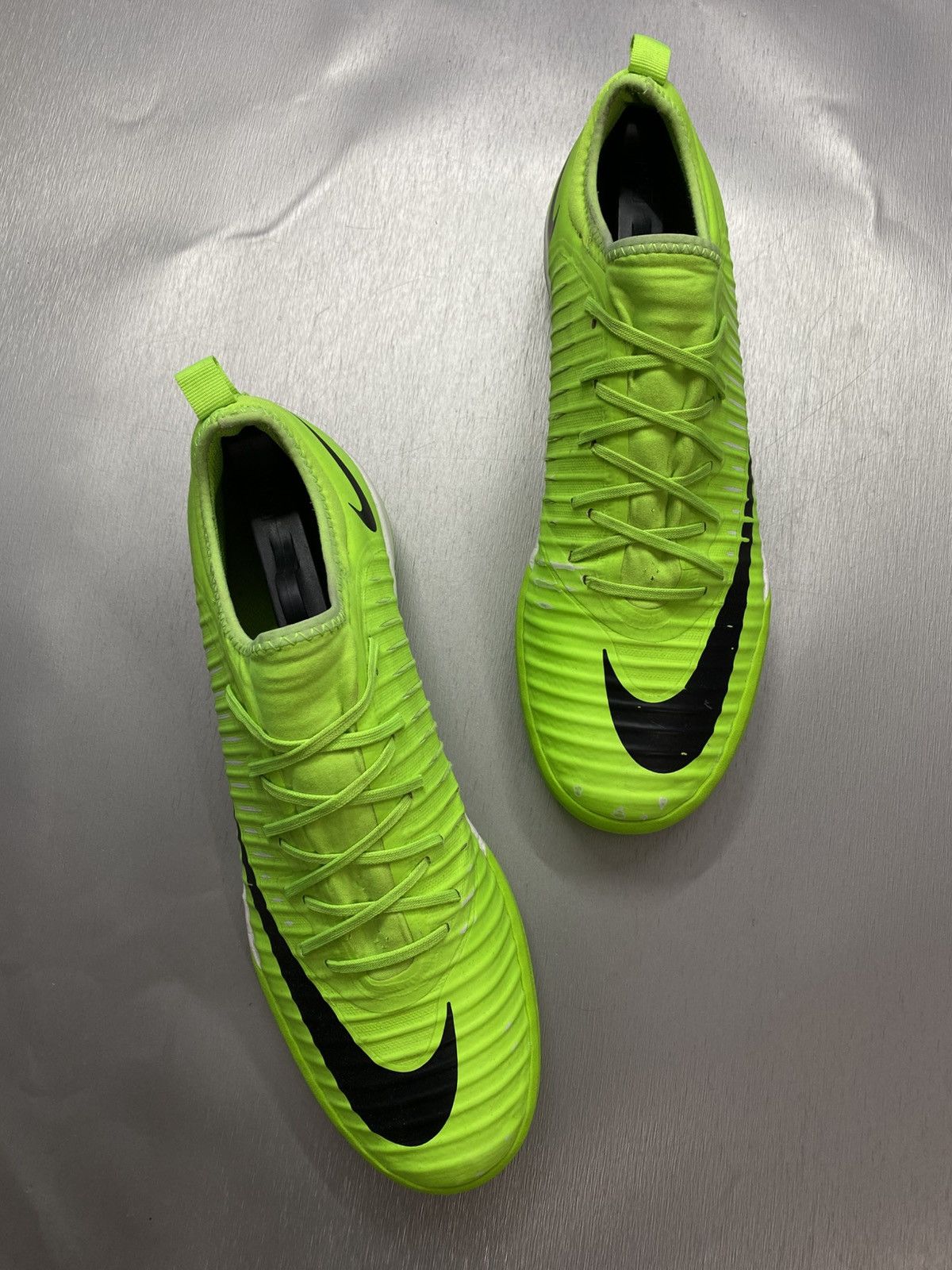 Nike Nike MercurialX Finale II IC Green Soccer Cleats Size US 9.5 / EU 42-43 - 2 Thumbnail