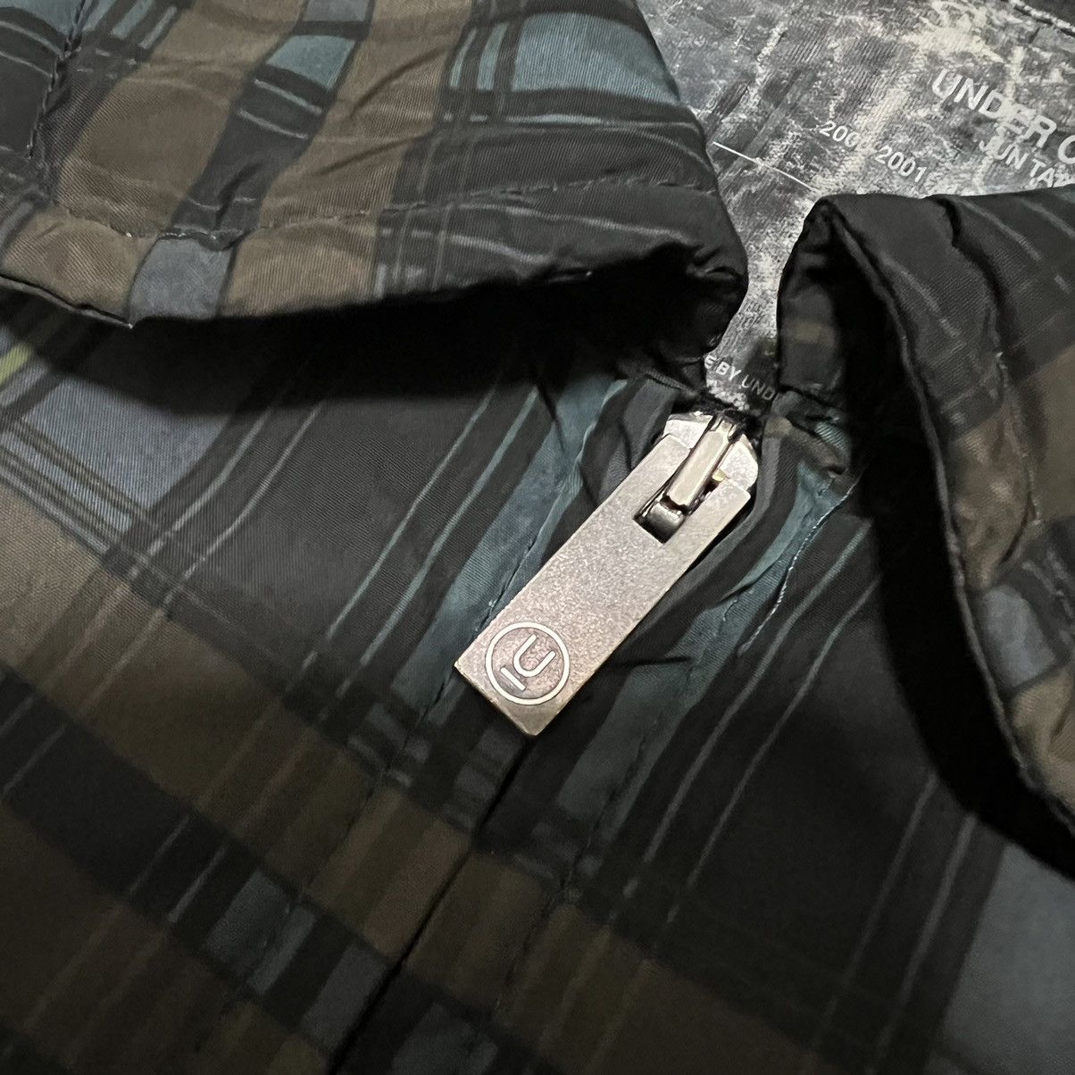 Jun Takahashi AW00 Undercover Melting Pot Plaid Nylon Jacket Size US L / EU 52-54 / 3 - 2 Thumbnail