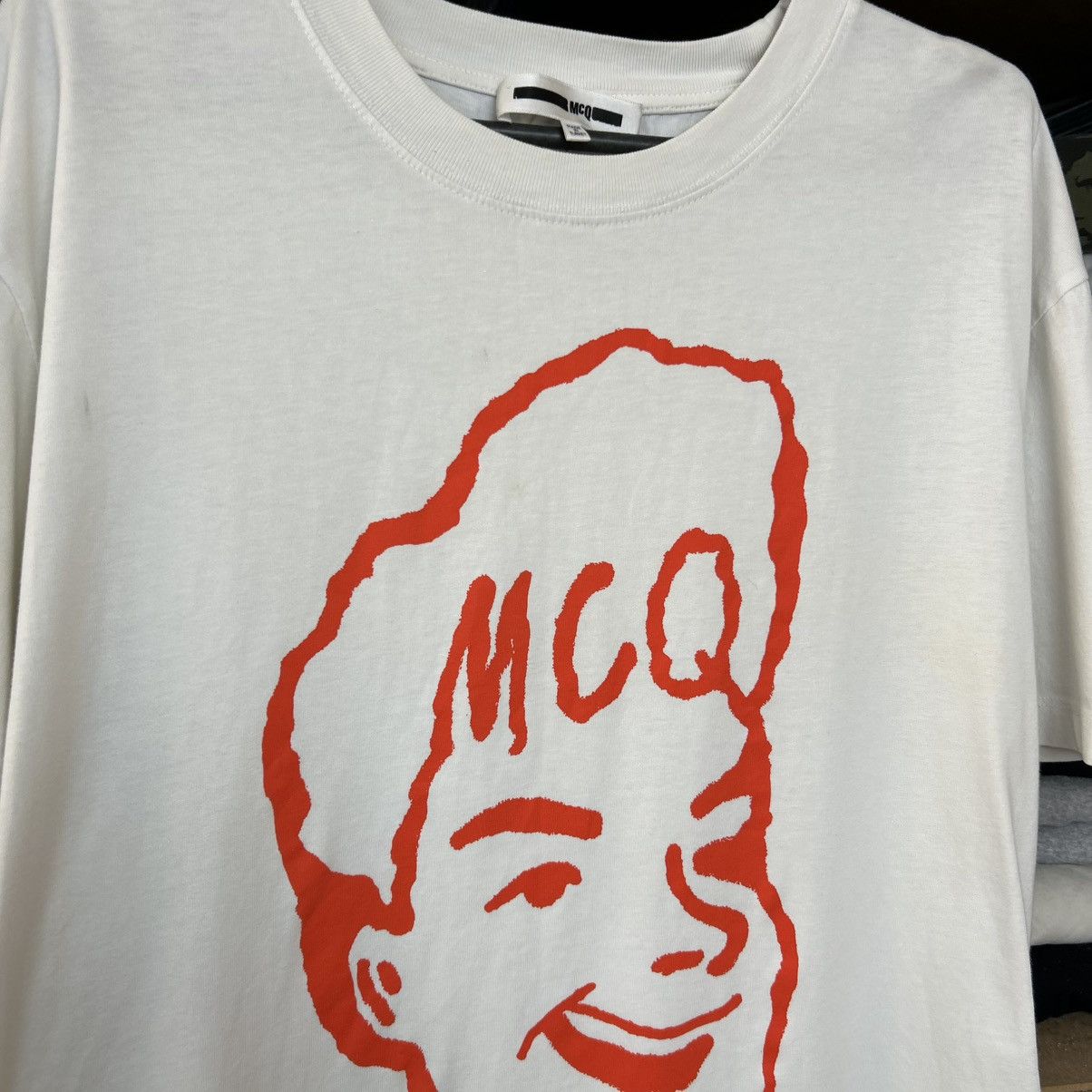 McQ Alexander McQueen Luxury Alexander McQueen MCQ Big logo streetwear tee Size US XL / EU 56 / 4 - 2 Thumbnail