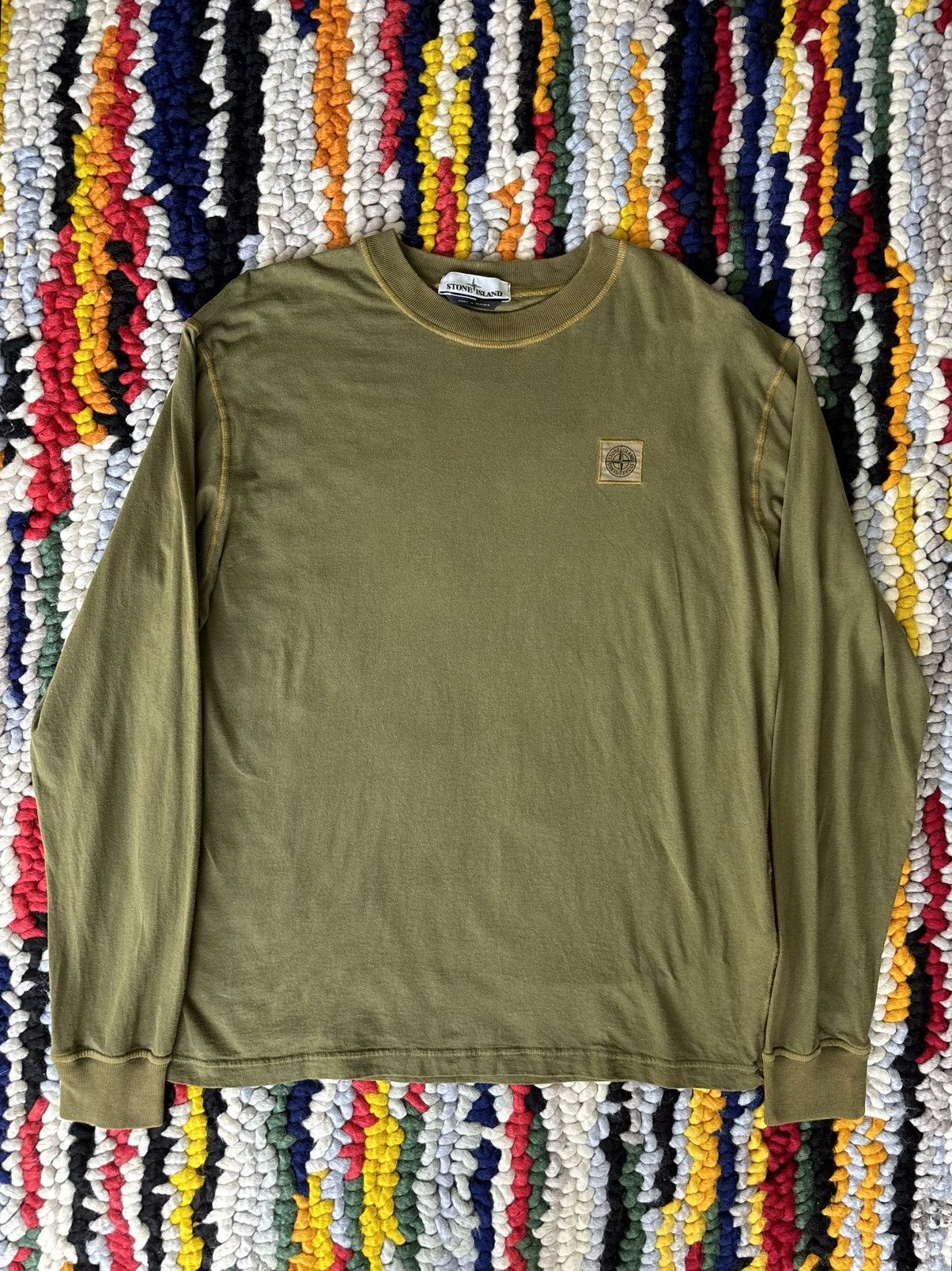 Stone Island Longsleeve Military Green