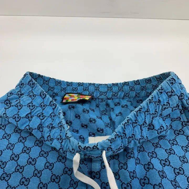 Gucci Gucci Multicolor Double G Printed Canvas Shorts-2507 Size US 44 / EU 60 - 4 Thumbnail