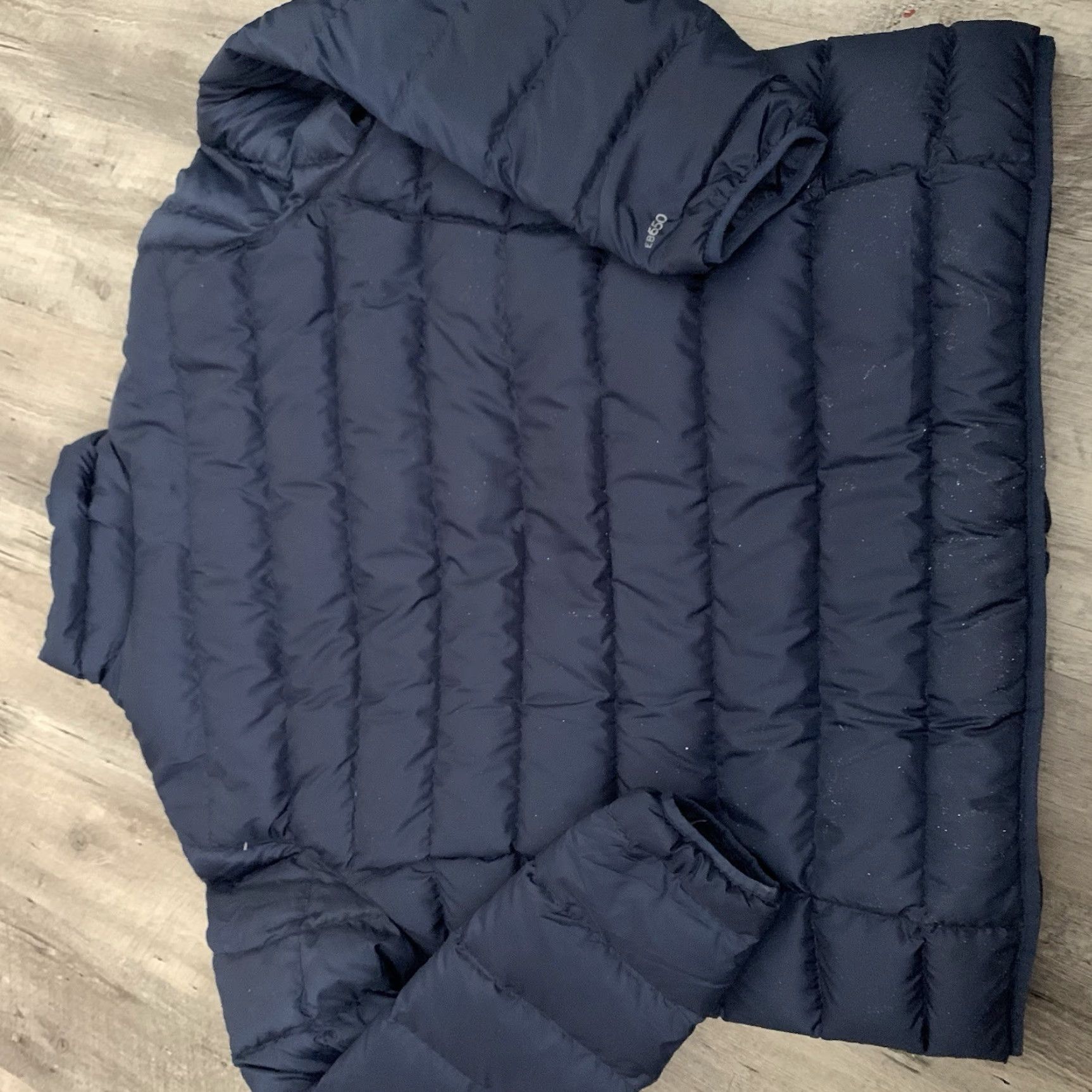 Eddie Bauer Eddie Bauer EB650 Down Puffer Jacket Mens 2XL Navy Blue Packable Stand-Up Collar Regular Fit Size US XXL / EU 58 / 5 - 5 Thumbnail