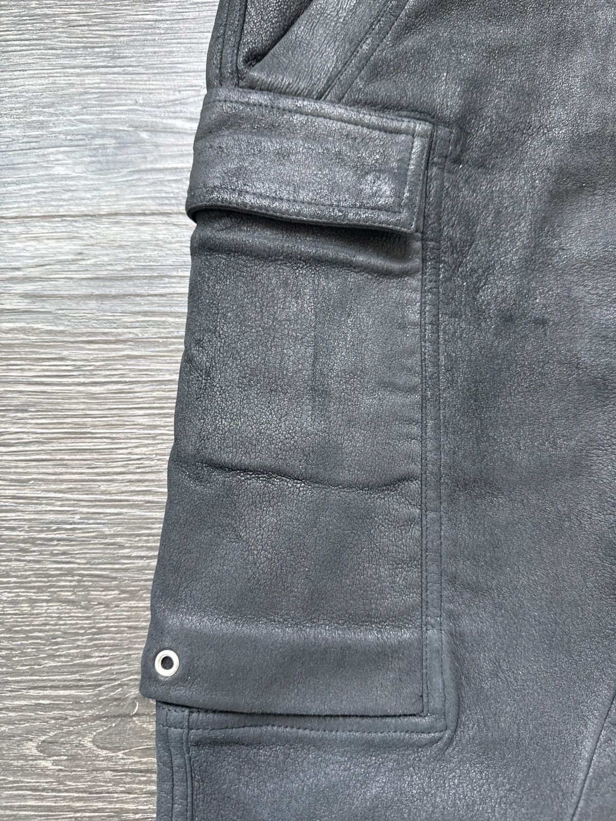 Rick Owens Rick owens cargo leather pants Size US 36 / EU 52 - 8 Thumbnail