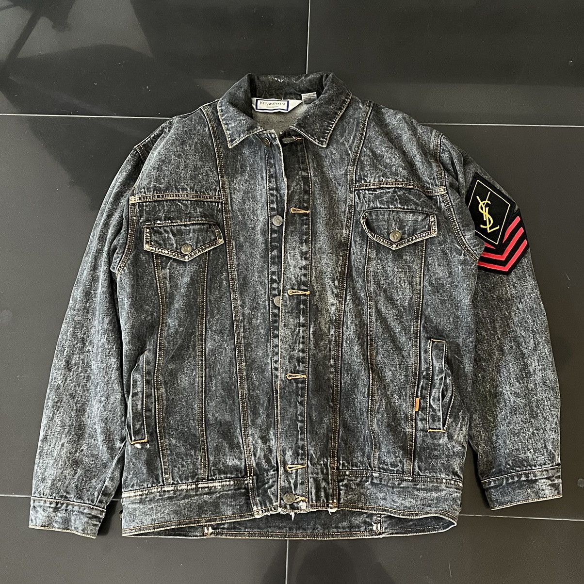 Yves Saint Laurent Vintage YSL denim Size US M / EU 48-50 / 2 - 1 Thumbnail