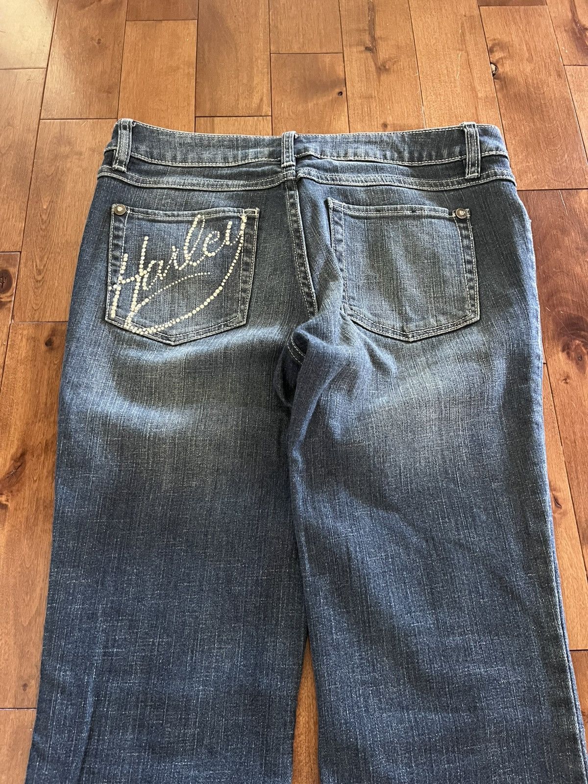 Harley Davidson Harley flared jeans Size 28" / US 6 / IT 42 - 1 Thumbnail