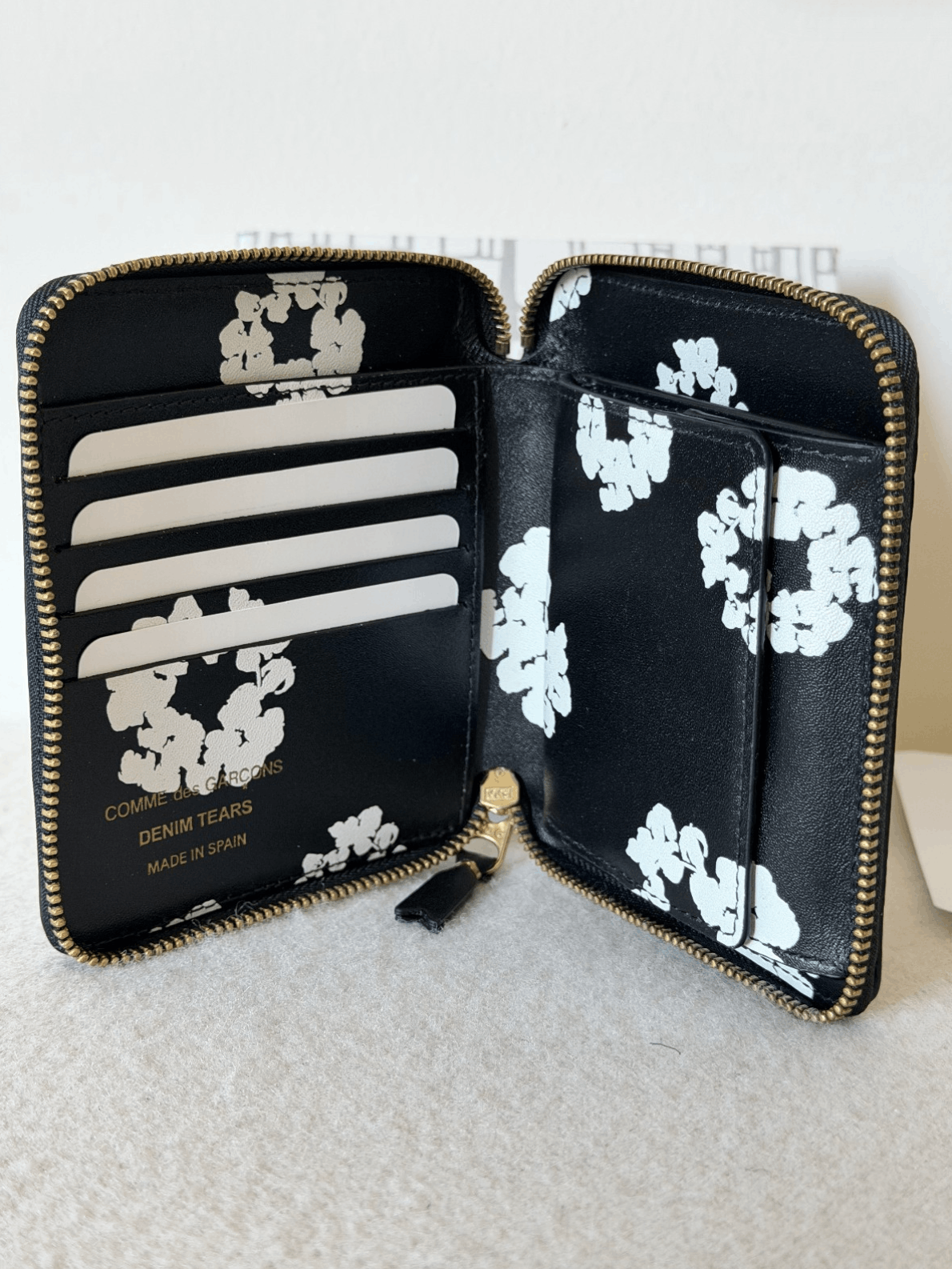 DENIM TEARS Denim Tears Comme des Garcons Cotton Wreath Full Zip Wallet Size ONE SIZE - 3 Thumbnail