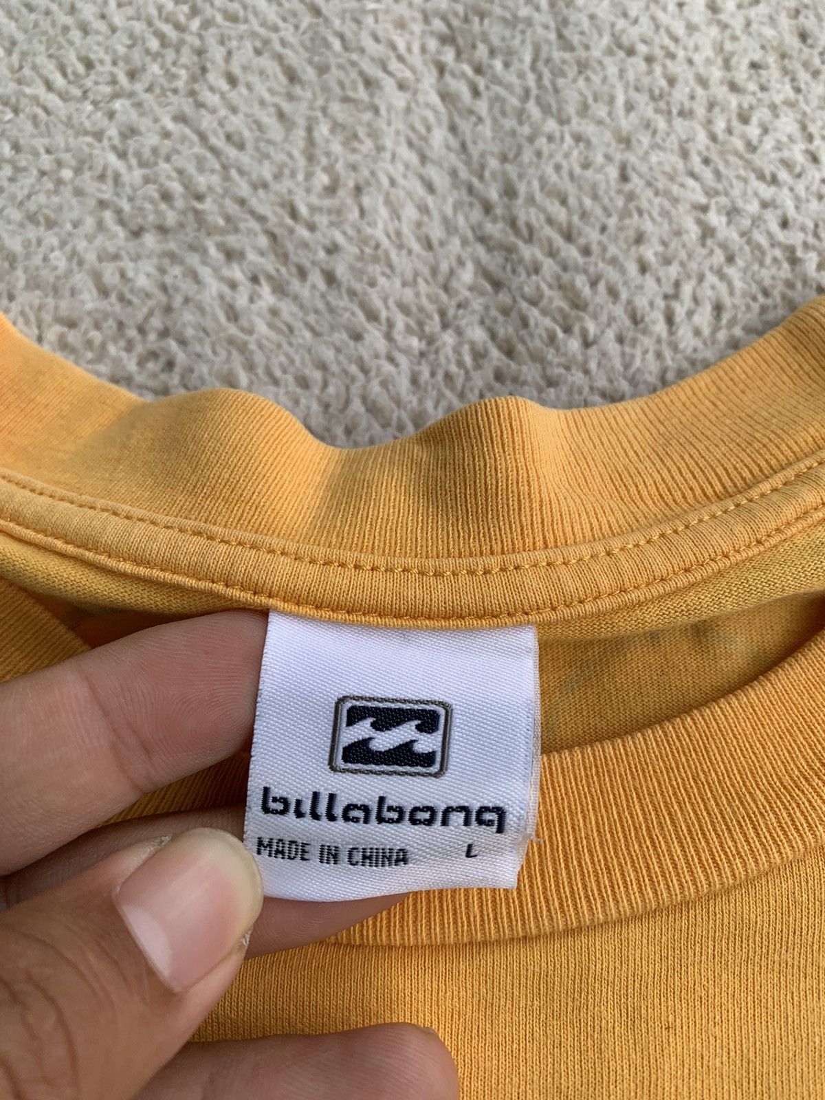 Billabong × Vintage Vintage 00's Billabong Logo Tshirt Size US L / EU 52-54 / 3 - 8 Thumbnail