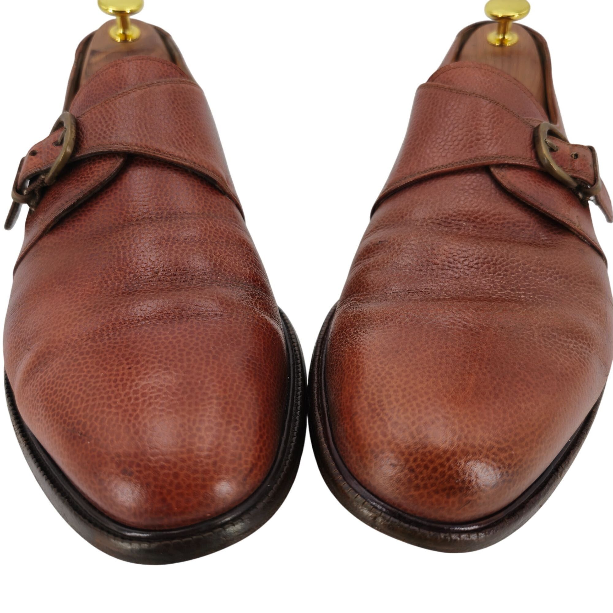 Salvatore Ferragamo Salvatore Ferragamo Italy Dress Shoes Mens 9.5 Brown Leather Size US 9.5 / EU 42-43 - 9 Thumbnail