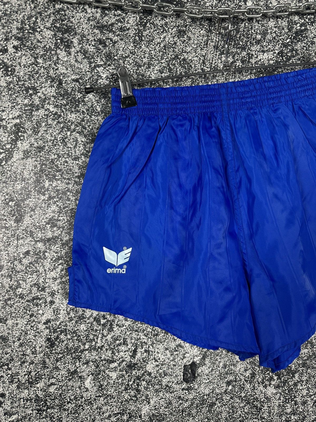 Erima Vintage 90s Erima Shiny Nylon Sprinter Soccer Shorts Size 6 Size US 38 / EU 54 - 3 Thumbnail