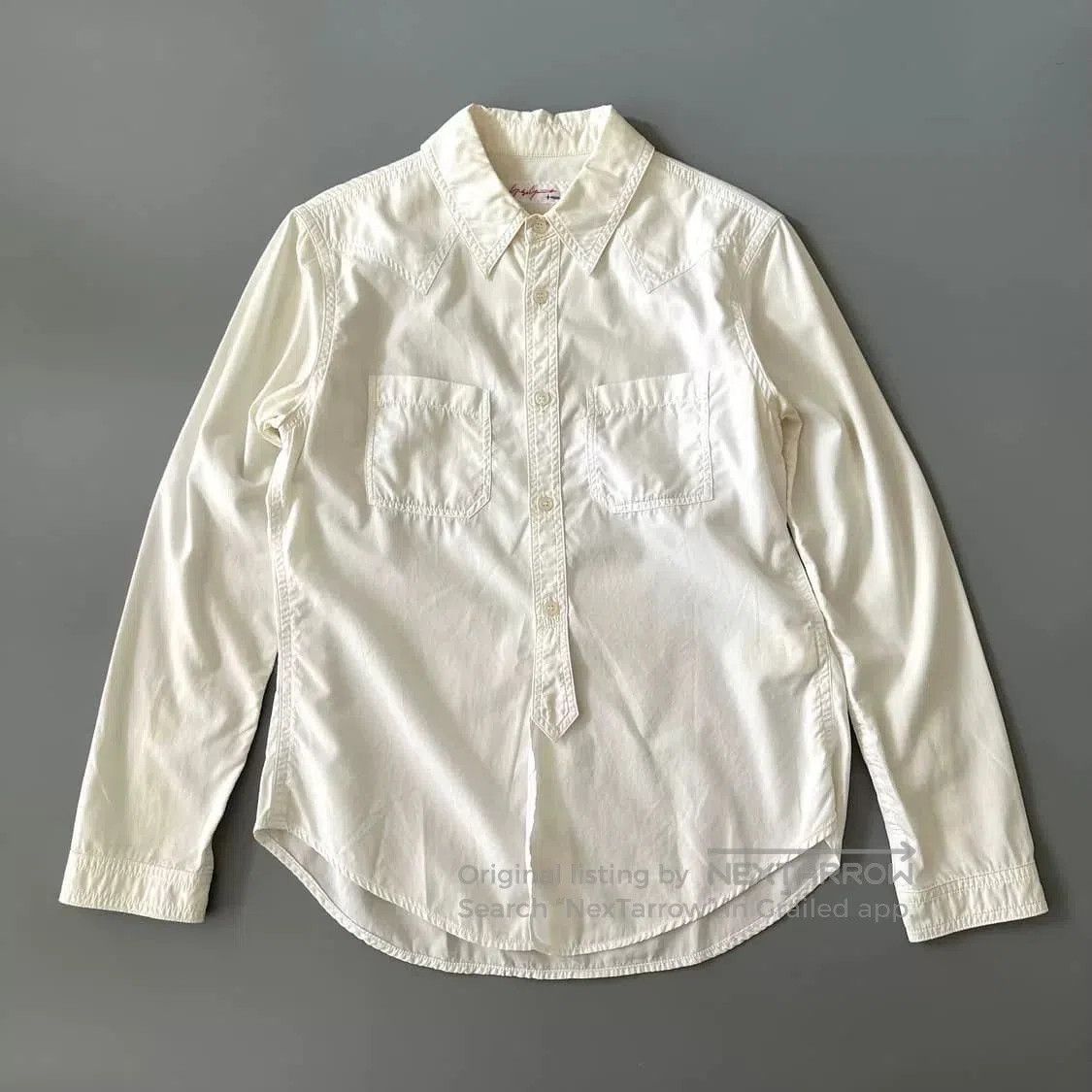 Yohji Yamamoto Yohji Yamamoto Vintage Western Shirt. Size US M / EU 48-50 / 2 - 1 Thumbnail