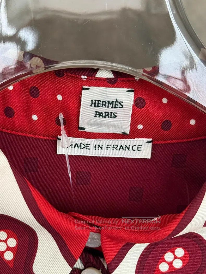 Hermes Hermes Shirt Size XXS / US 00 / IT 34 - 2 Thumbnail