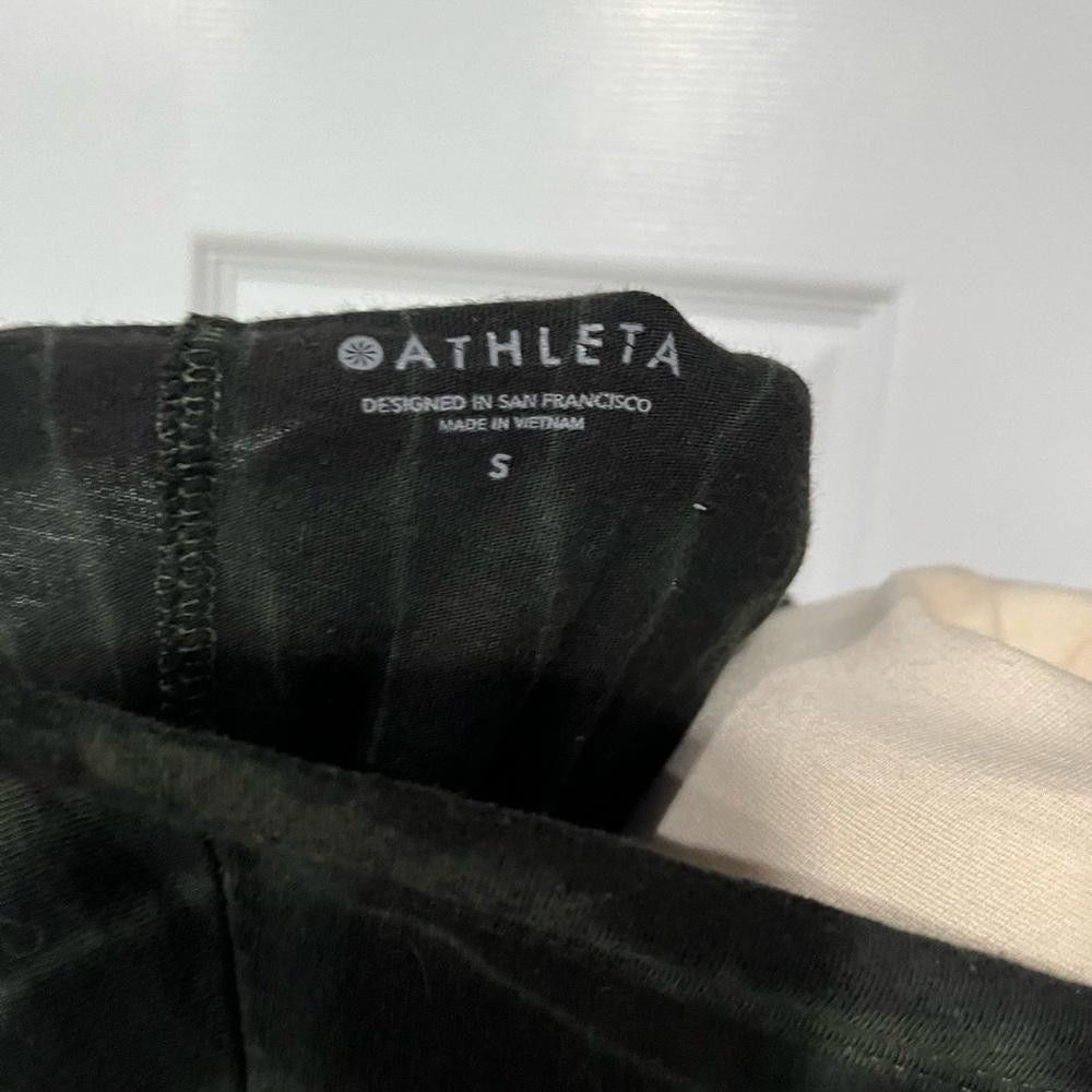Designer Athleta Women's Green Round Neck Short Sleeve Tee Tie Dye Size S / US 4 / IT 40 - 6 Thumbnail