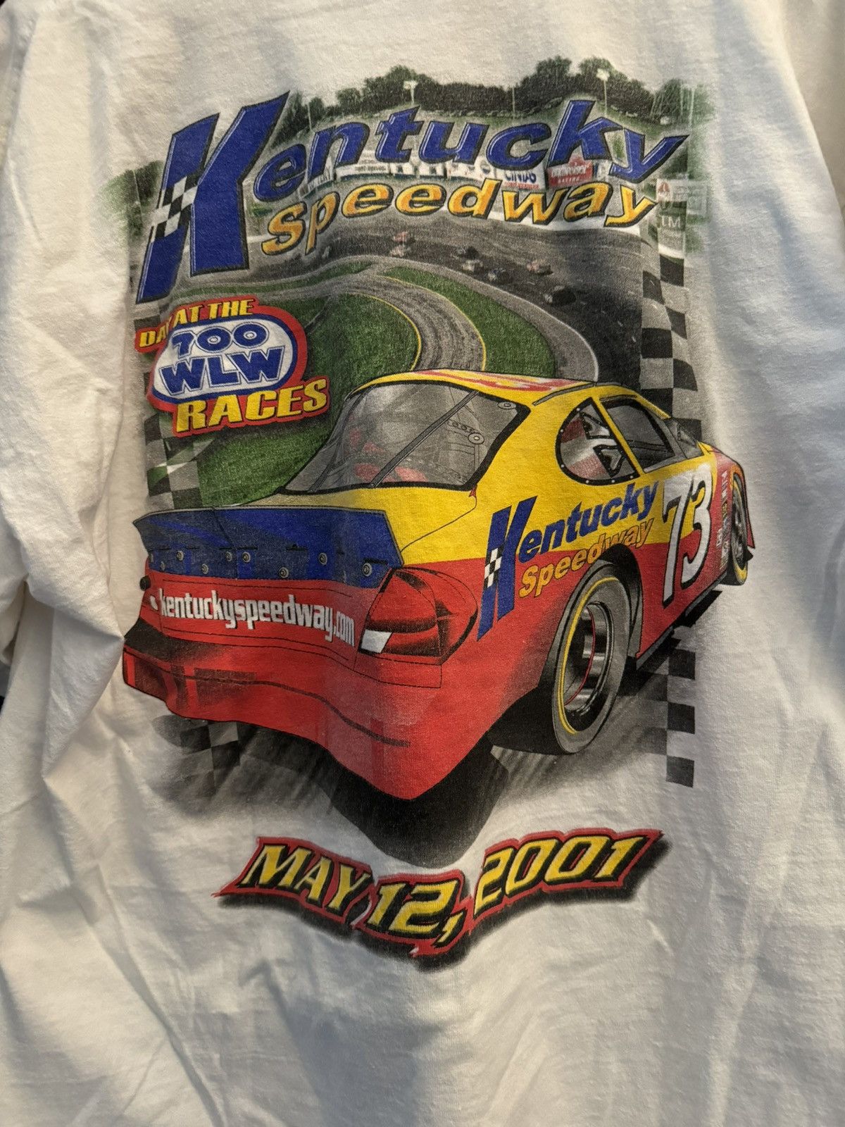 NASCAR × Vintage Vintage Nascar Kentucky Speedway Tee Size US XL / EU 56 / 4 - 7 Thumbnail