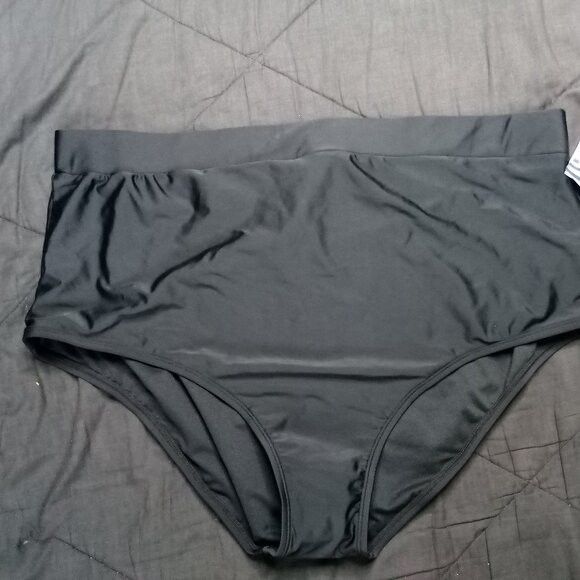 Other NWT Aqua Couture High Waist Curvy Bikini Bottom Swim Size US 36 / EU 52 - 2 Thumbnail