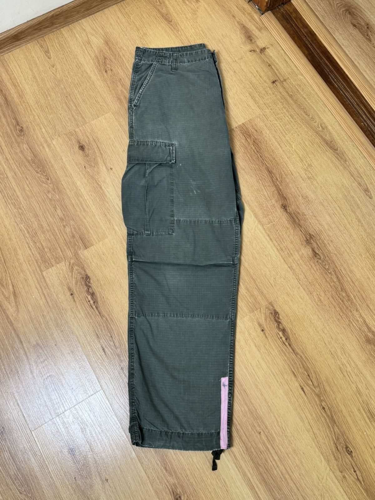 Carhartt Vintage 90s Carhartt Cargo Pants Multilpocket Olive Green L Size US 34 / EU 50 - 17 Thumbnail