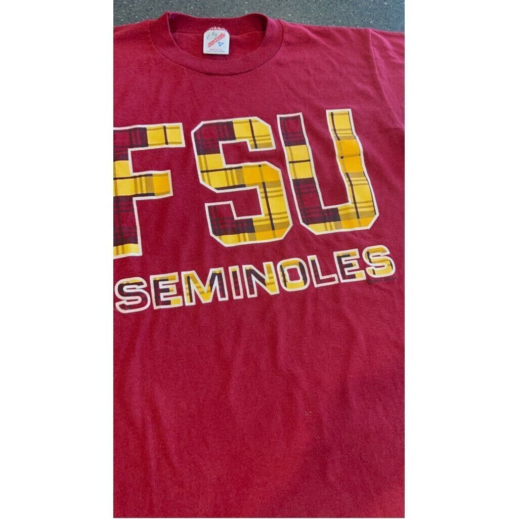 Jerzees JERZEES FSU Seminoles 90s vintage T-Shirt Large Size US L / EU 52-54 / 3 - 7 Thumbnail