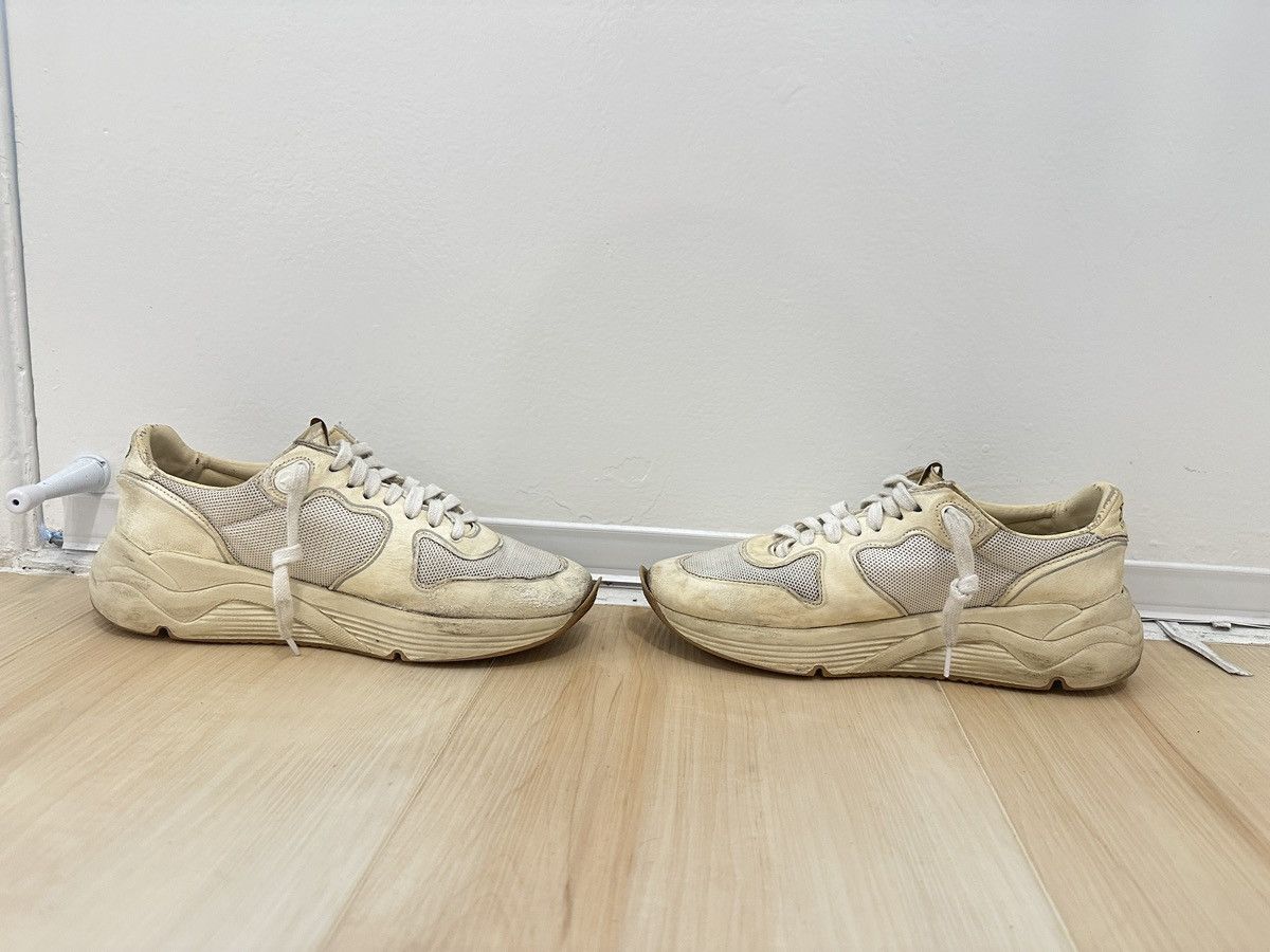 Golden Goose Golden Goose Women's Running Sole mesh and white nappa 6.5 Size US 7 / IT 37 - 6 Thumbnail