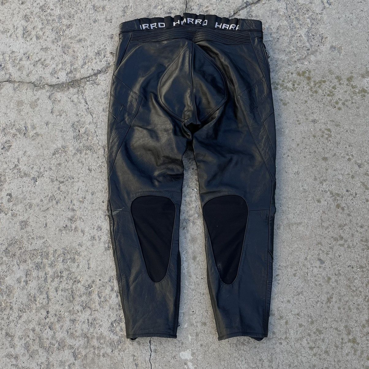 Leather × Vintage Vintage Leather Pants Moto Y2K Hard 90s USA Style Size US 36 / EU 52 - 2 Thumbnail